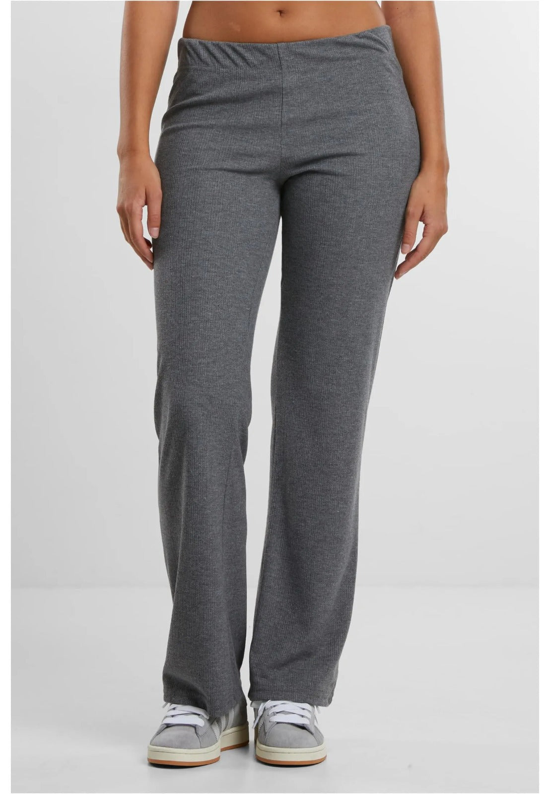 Women's cardigan Charcoal ribbed twinset