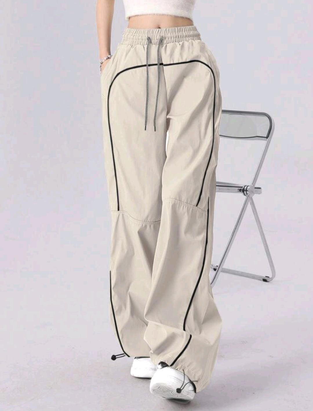 Piping Drawstring wide Cargo