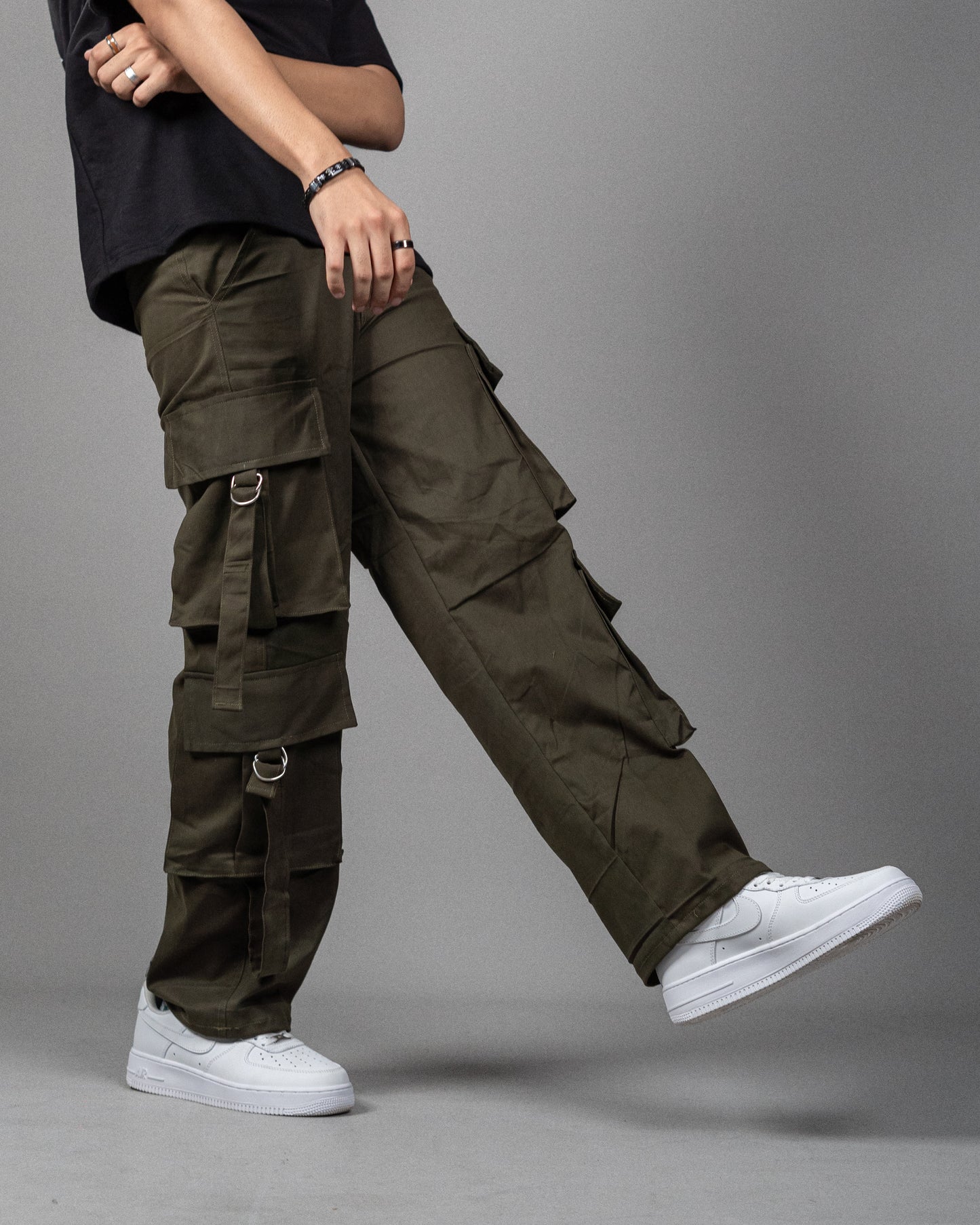 Y2k multi pocket Baggy Cargo