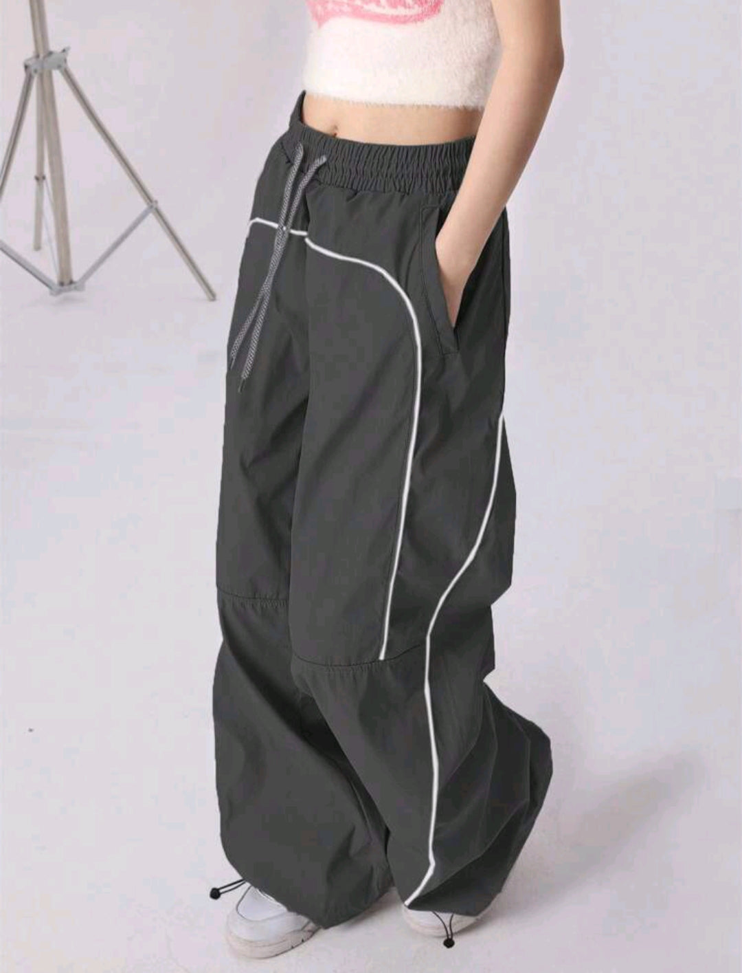 Piping Drawstring wide Cargo