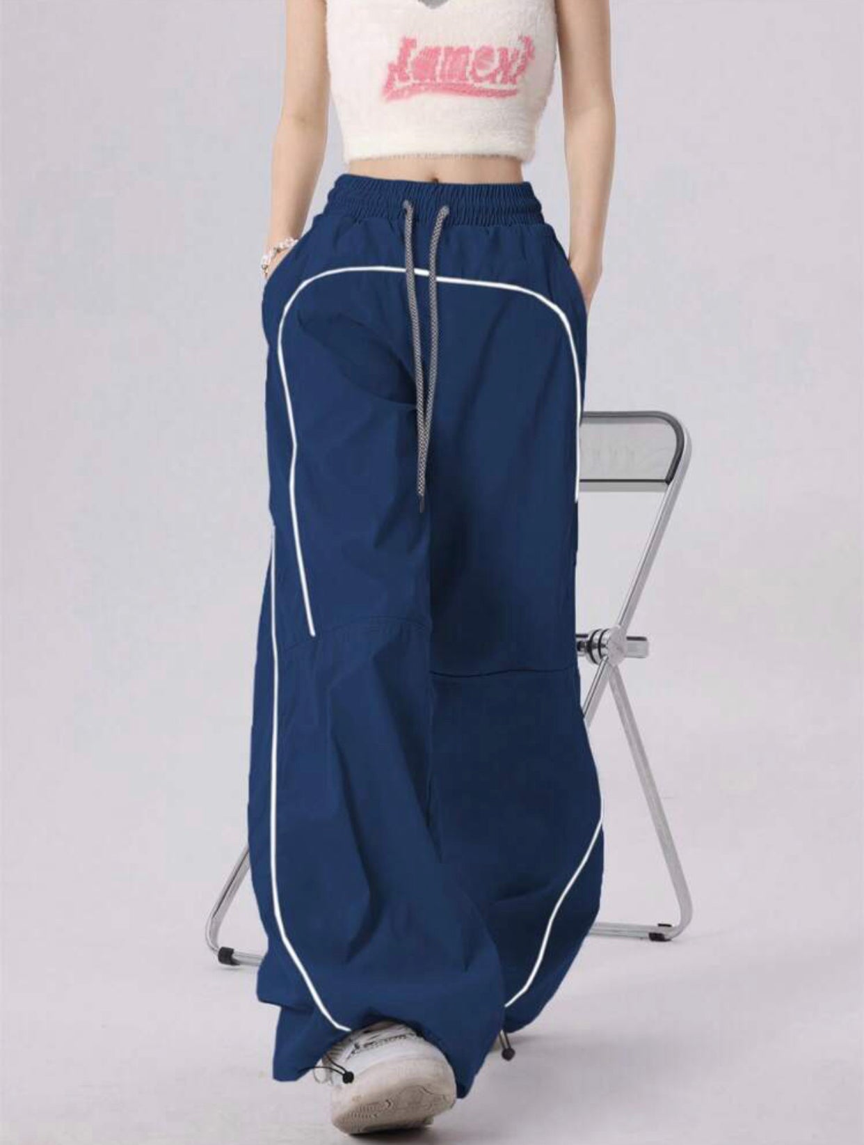 Piping Drawstring wide Cargo