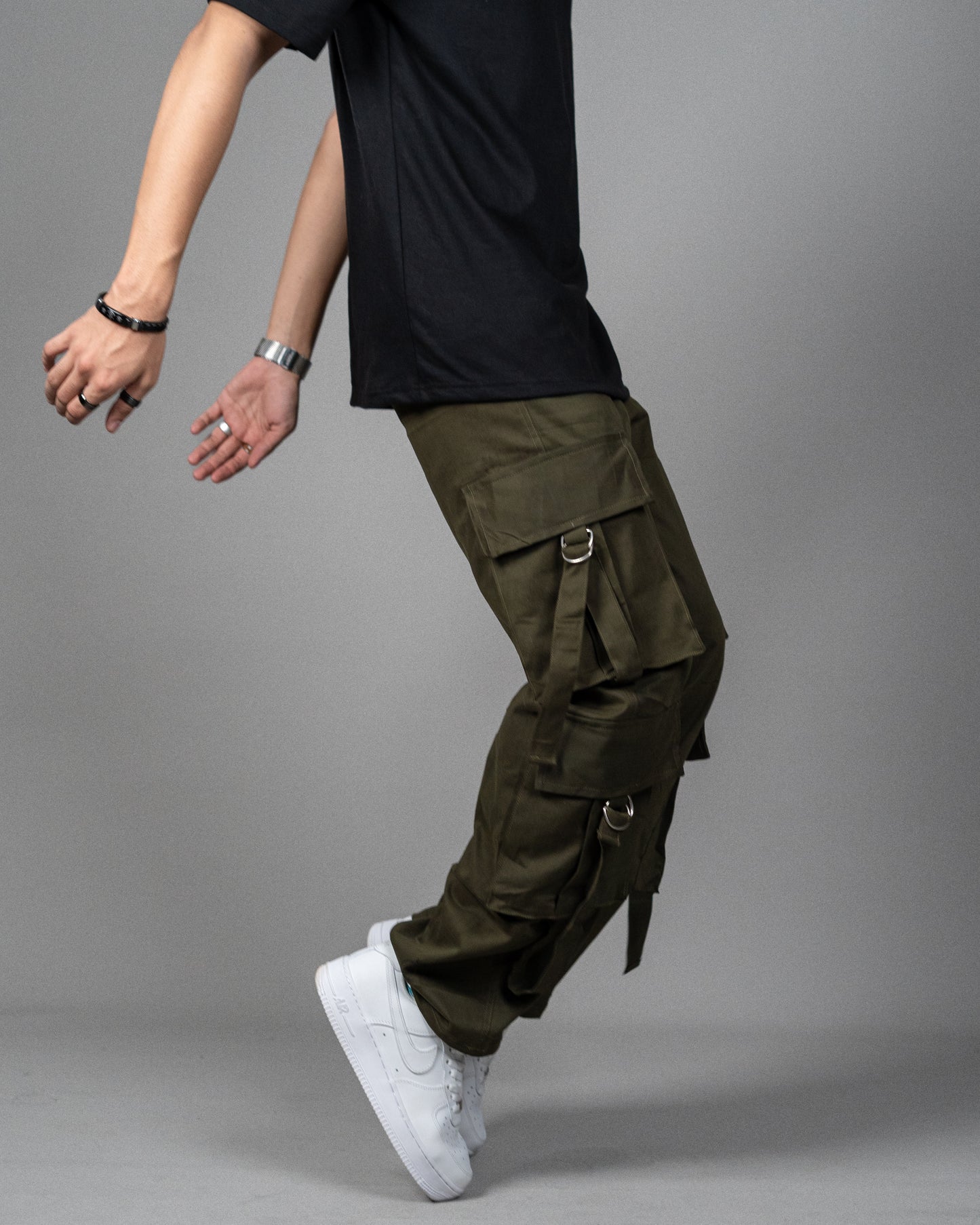 Y2k multi pocket Baggy Cargo