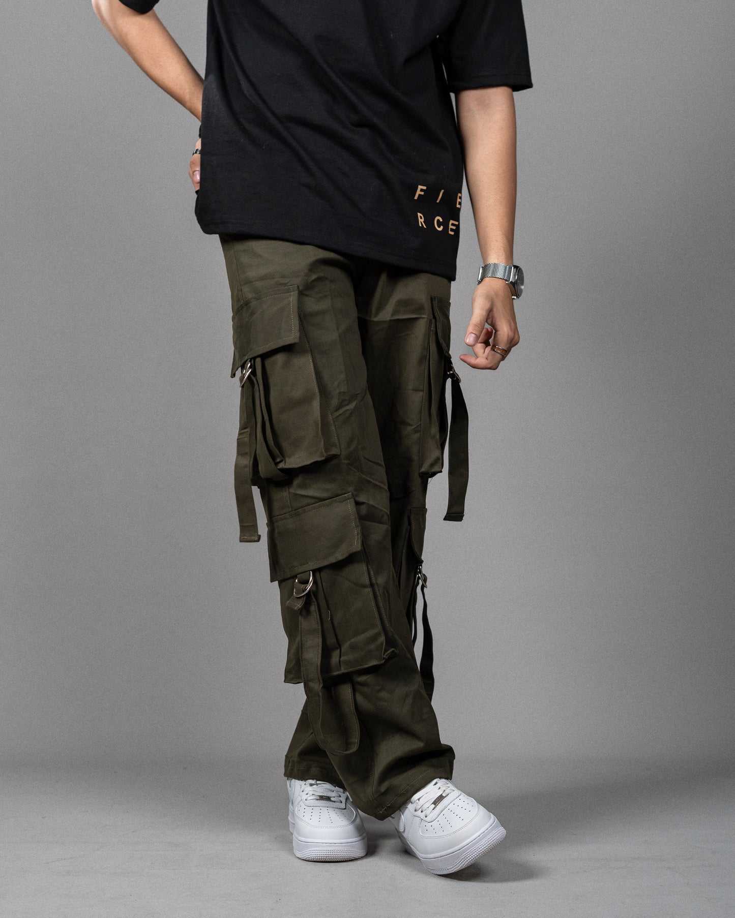 Y2k multi pocket Baggy Cargo