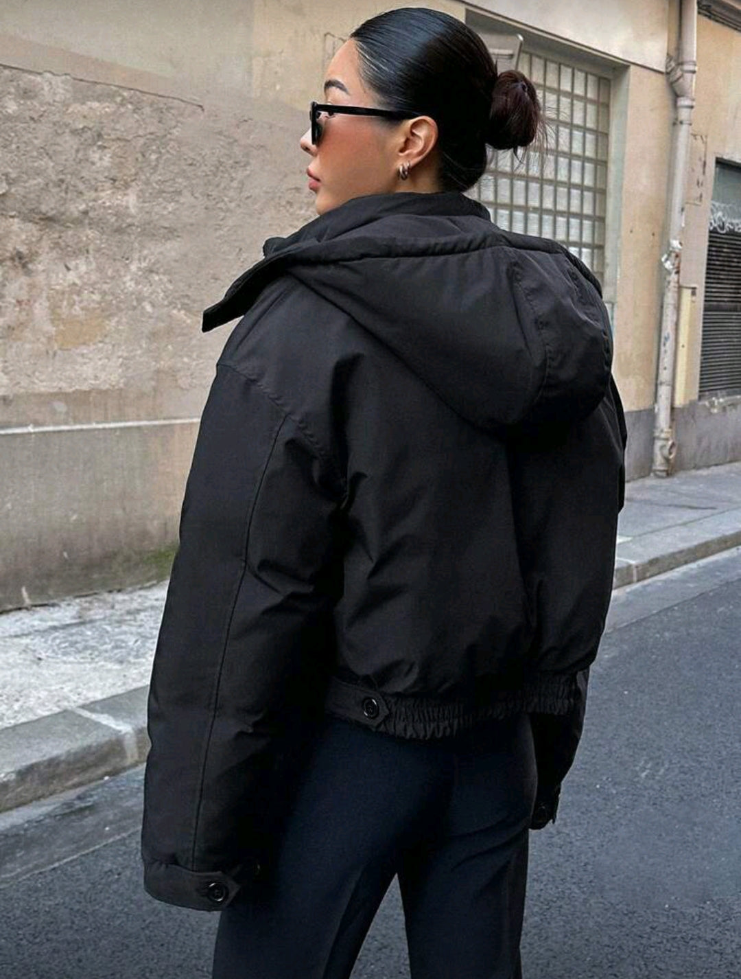 Drop shoulder Women Jacket