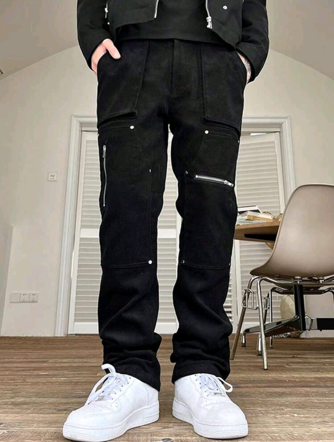 Slit zipper fancy Cargo