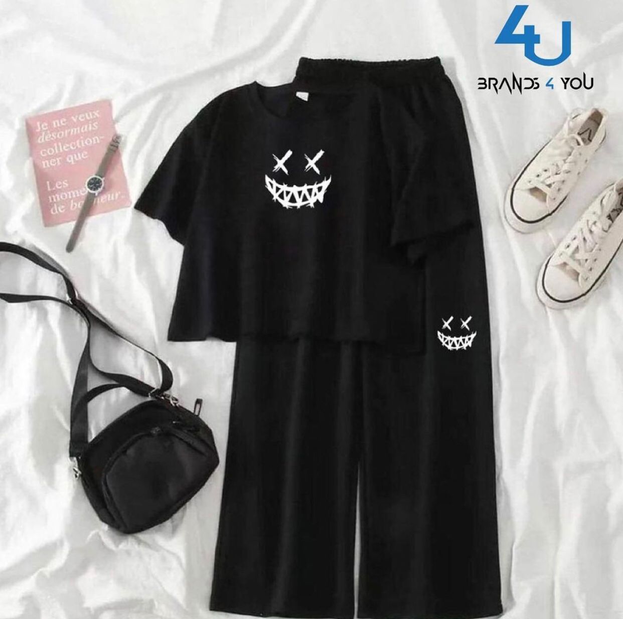 Marshmallow Twinset Black