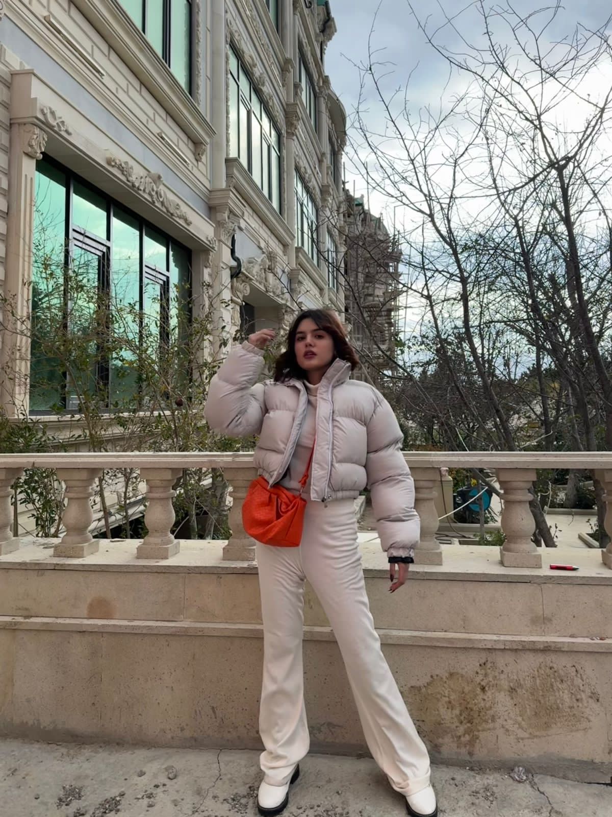 Kpop Zipper Puffer Jacket