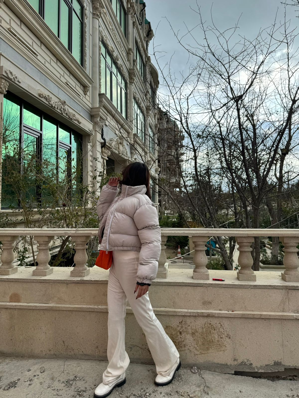 Kpop Zipper Puffer Jacket