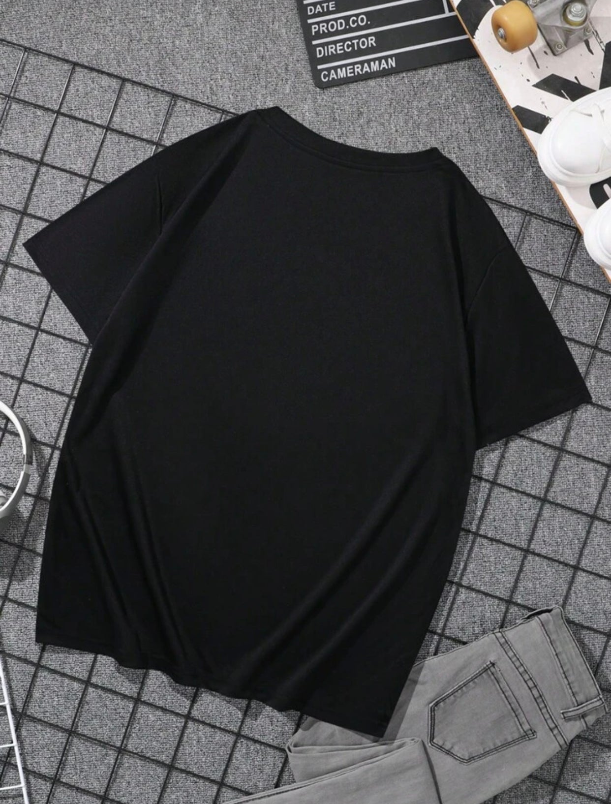 NASA Graphic drop shoulder tee