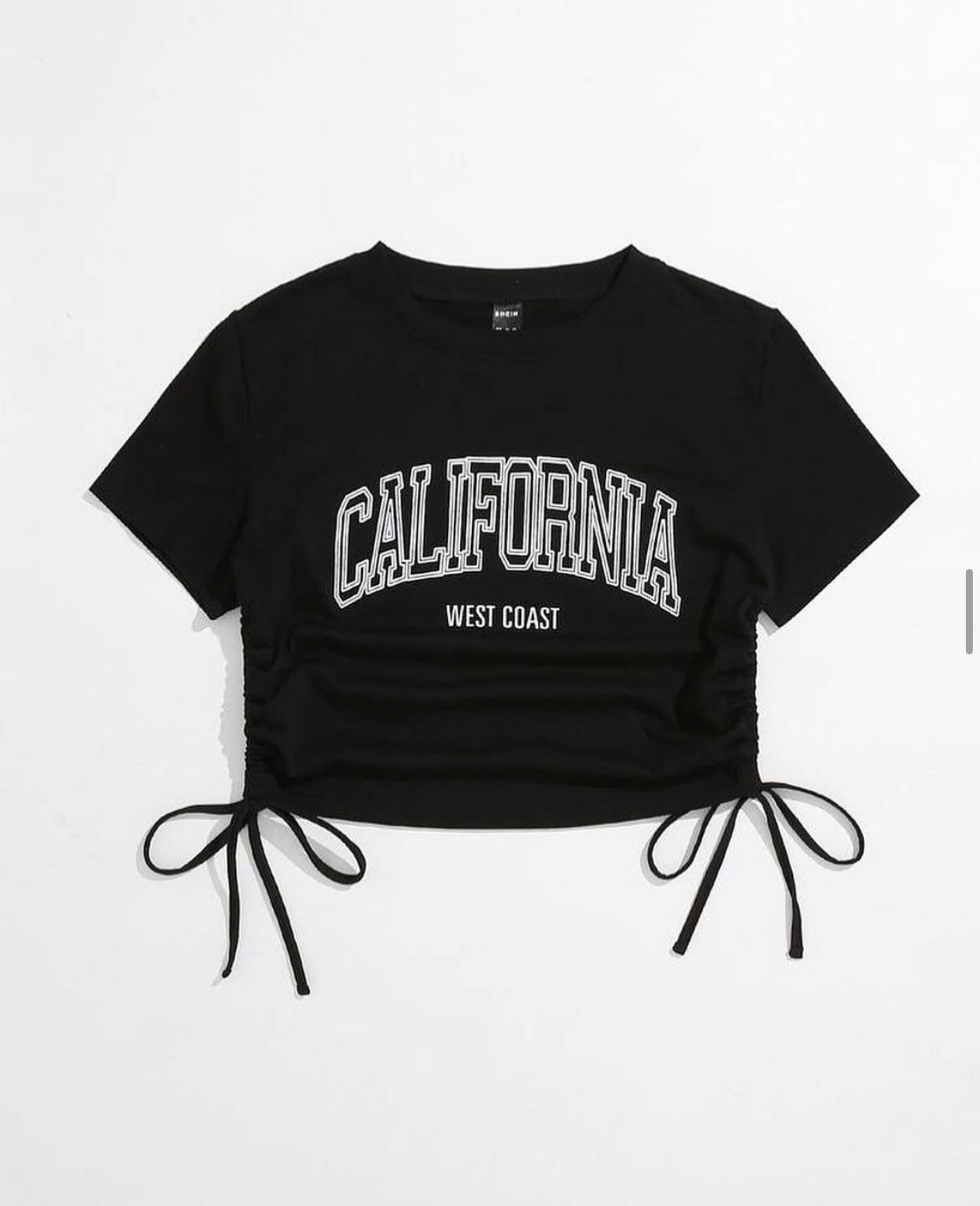 CALI Drawstring Croptop