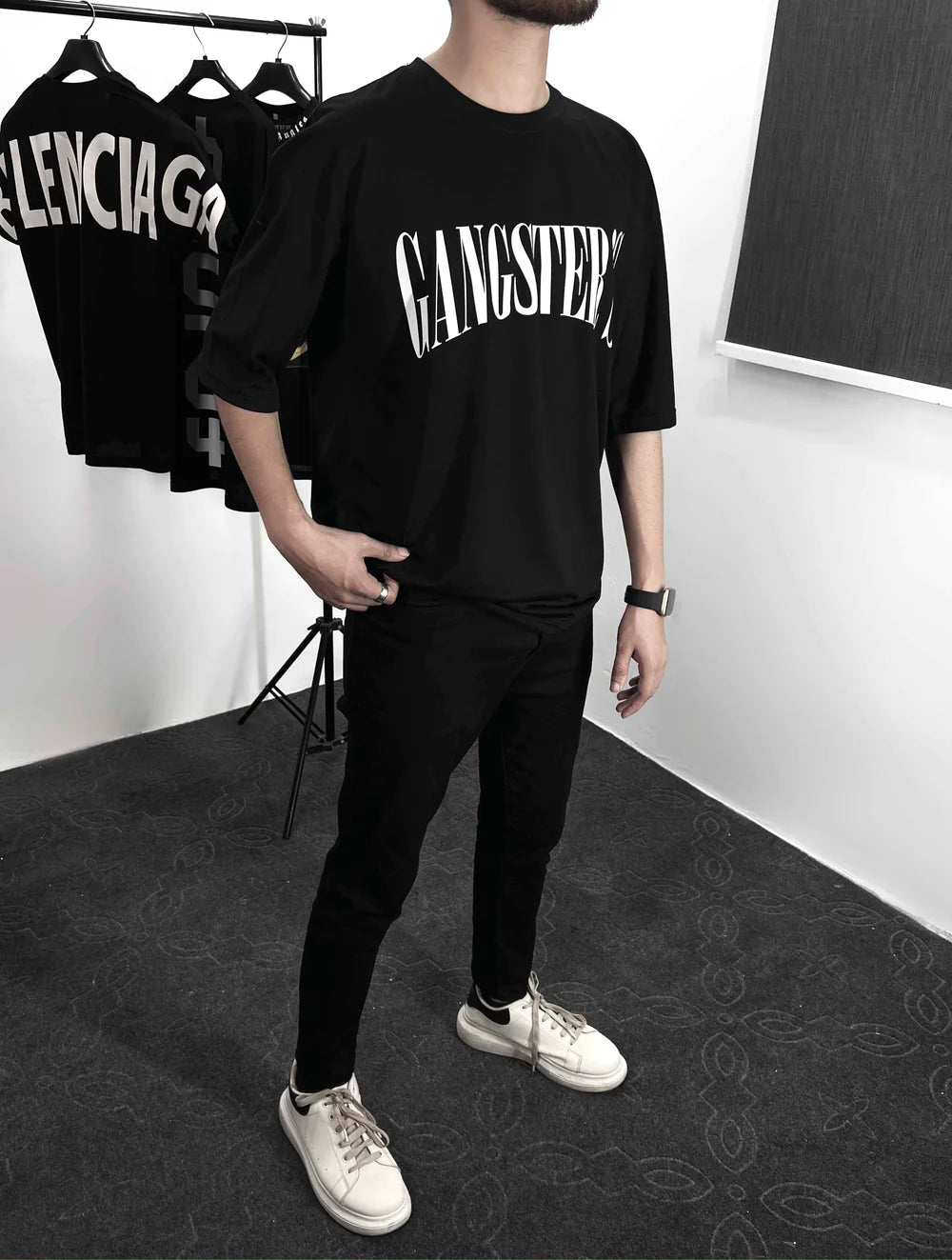 Gangster Drop Shoulder T-shirt