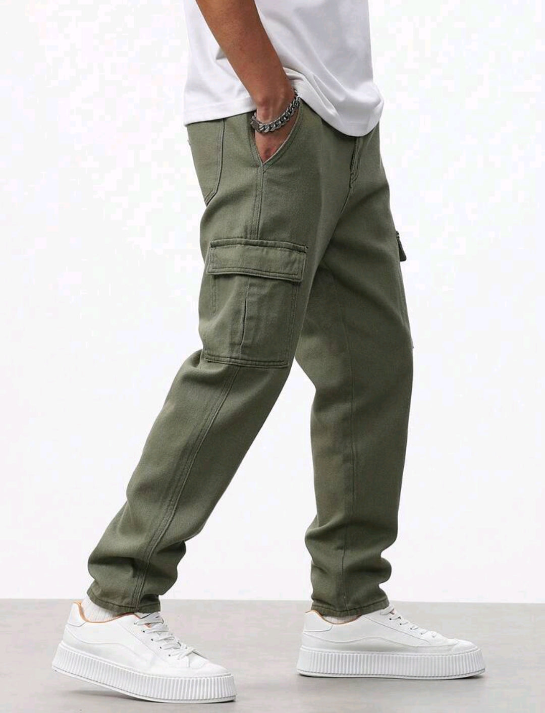 Men's straight leg cargo