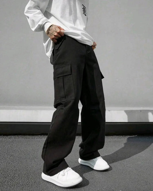 Baggy Twill Flap pocket cargo