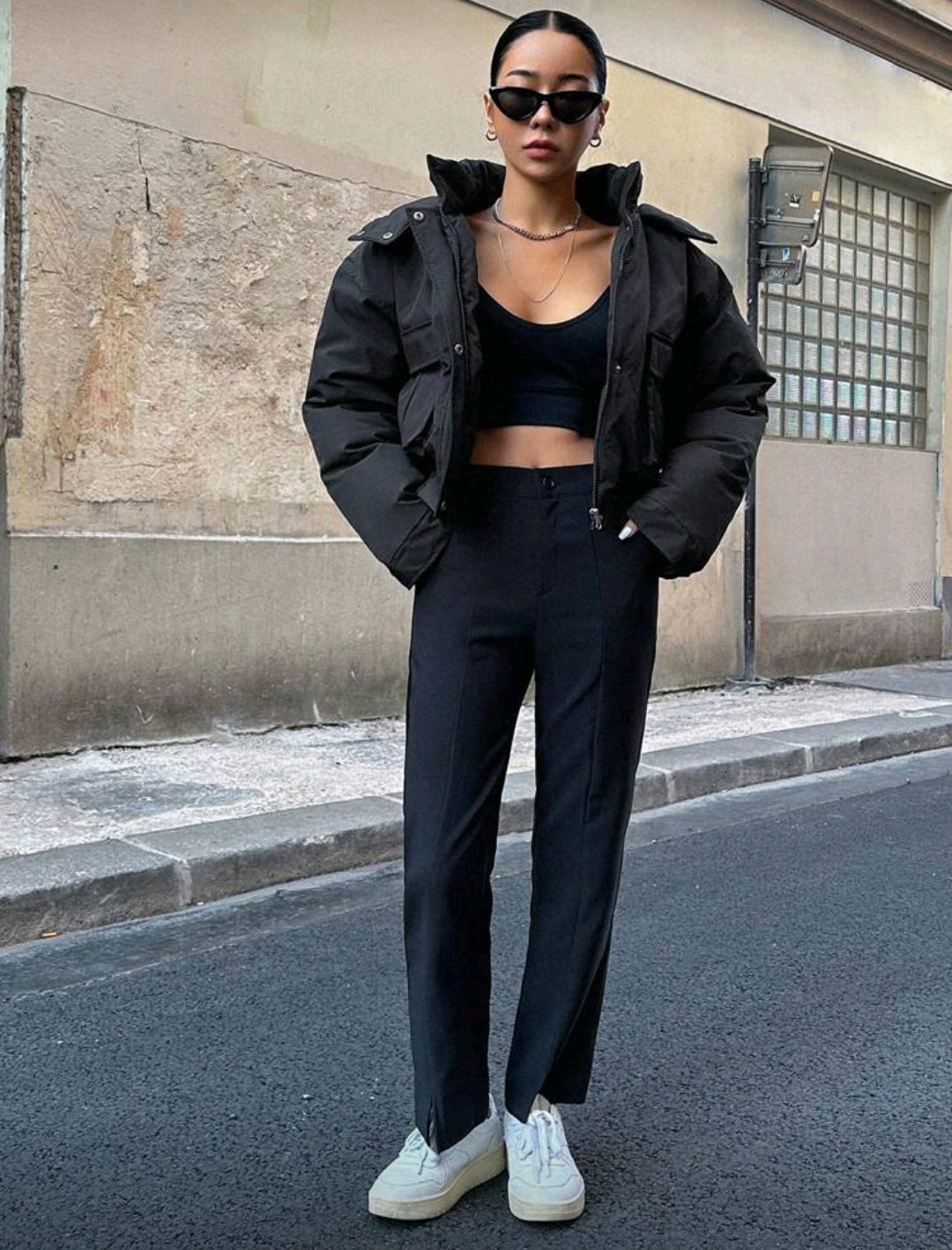 Drop shoulder Women Jacket