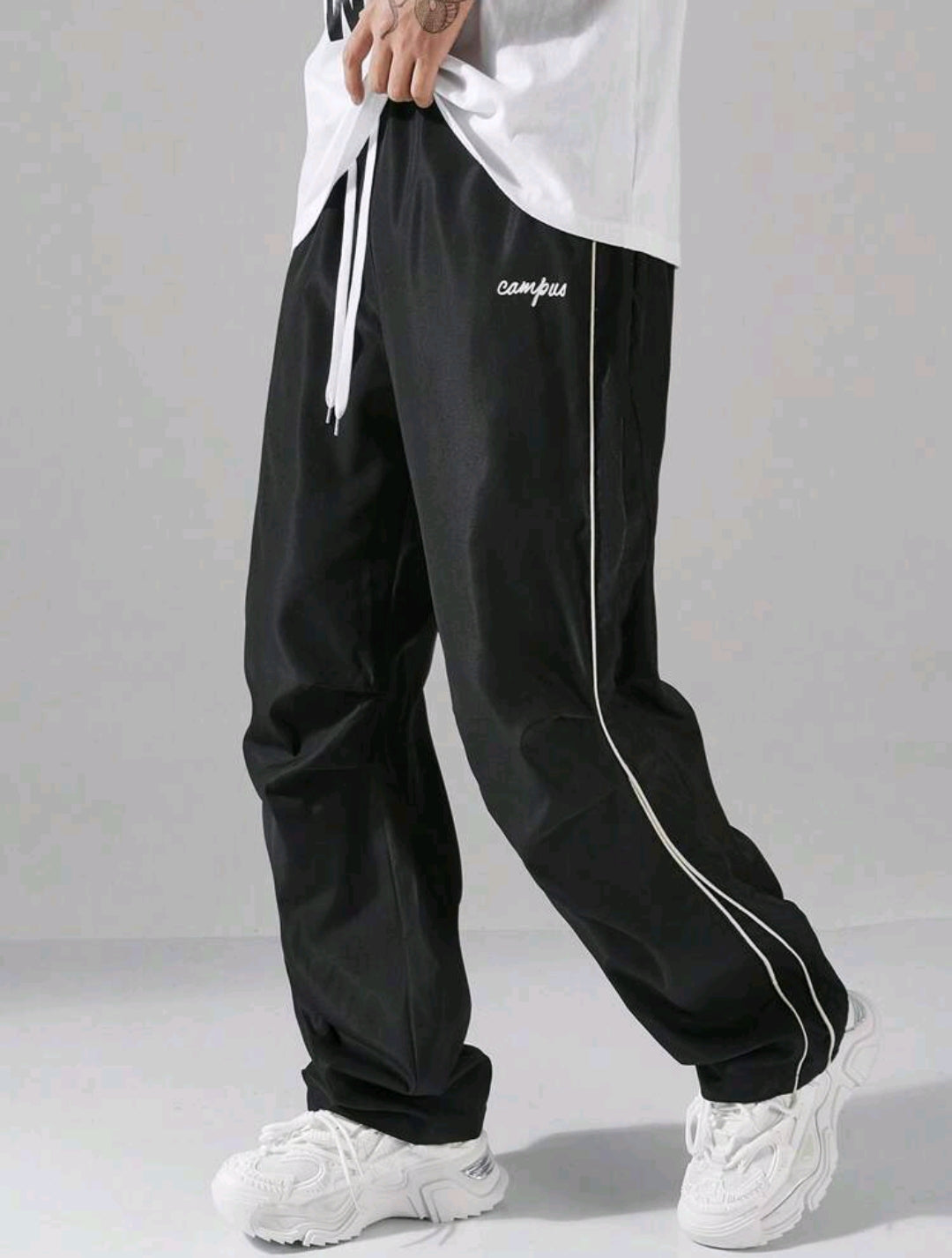 Stripes Wide Trousers