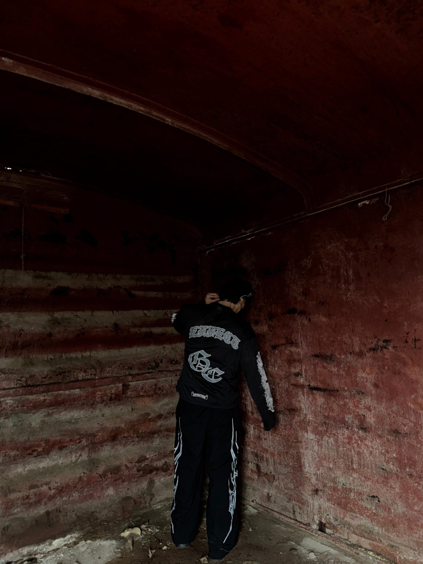INFLUENCE BLACK UNISEX BAGGY PANT