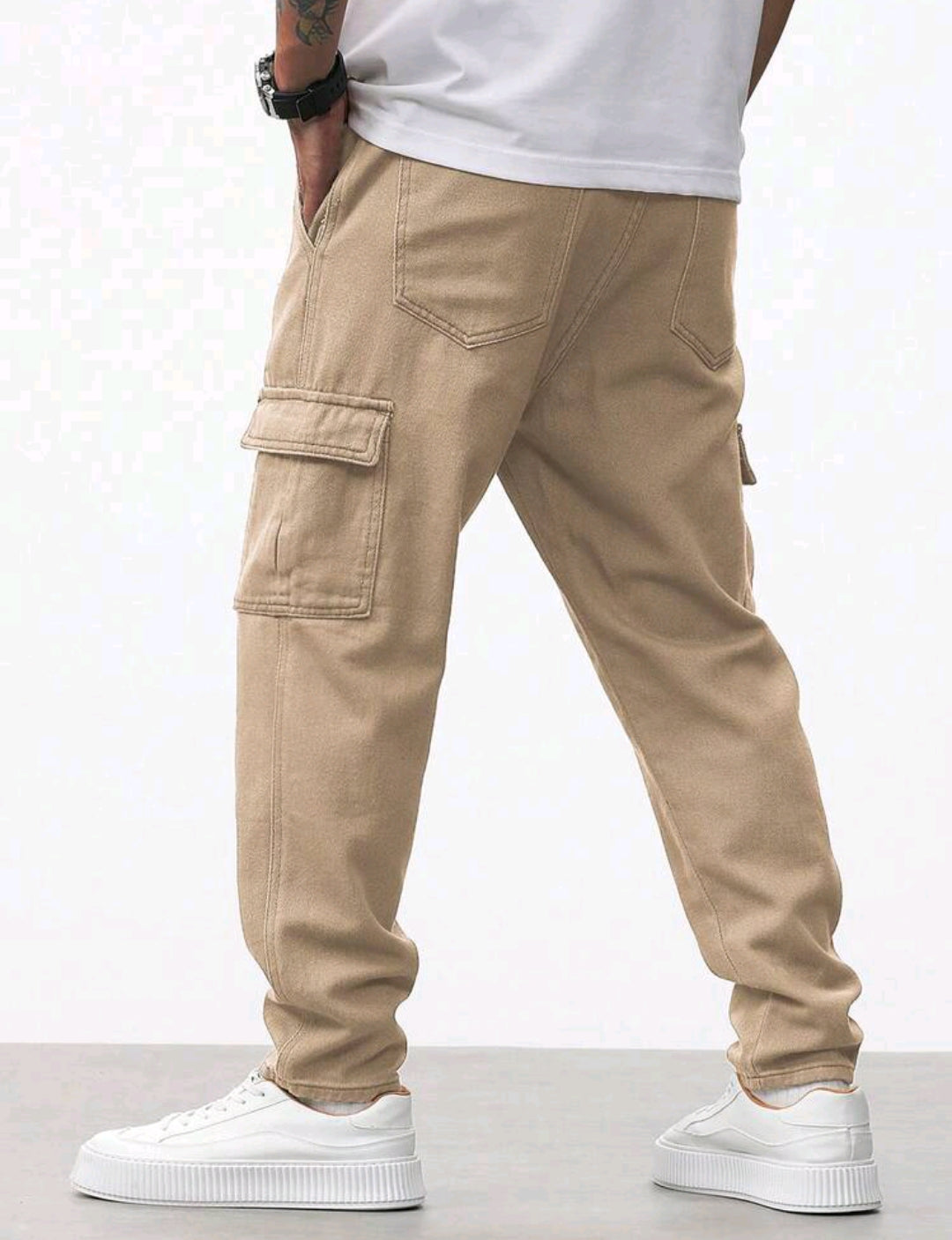 Men's straight leg cargo