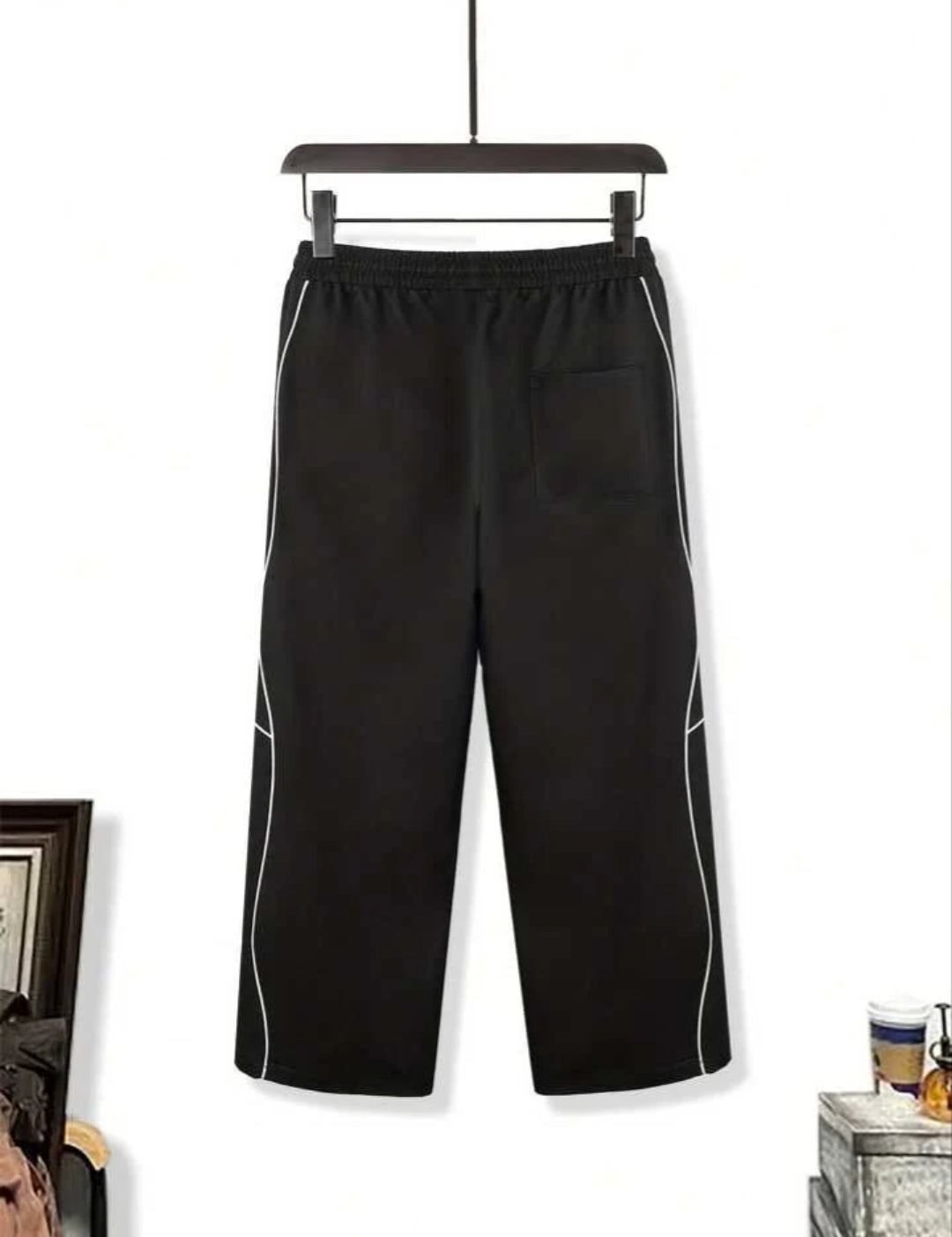 Reflective wide trouser