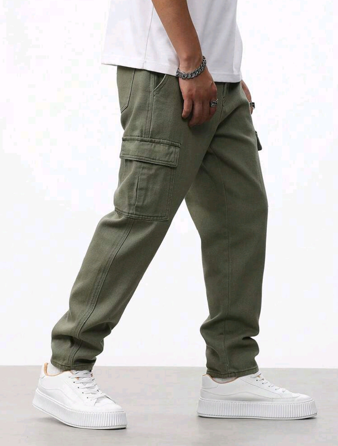Men's straight leg cargo