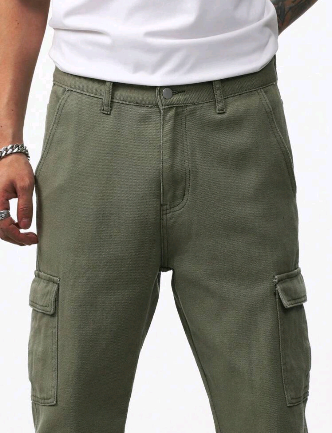 Men's straight leg cargo