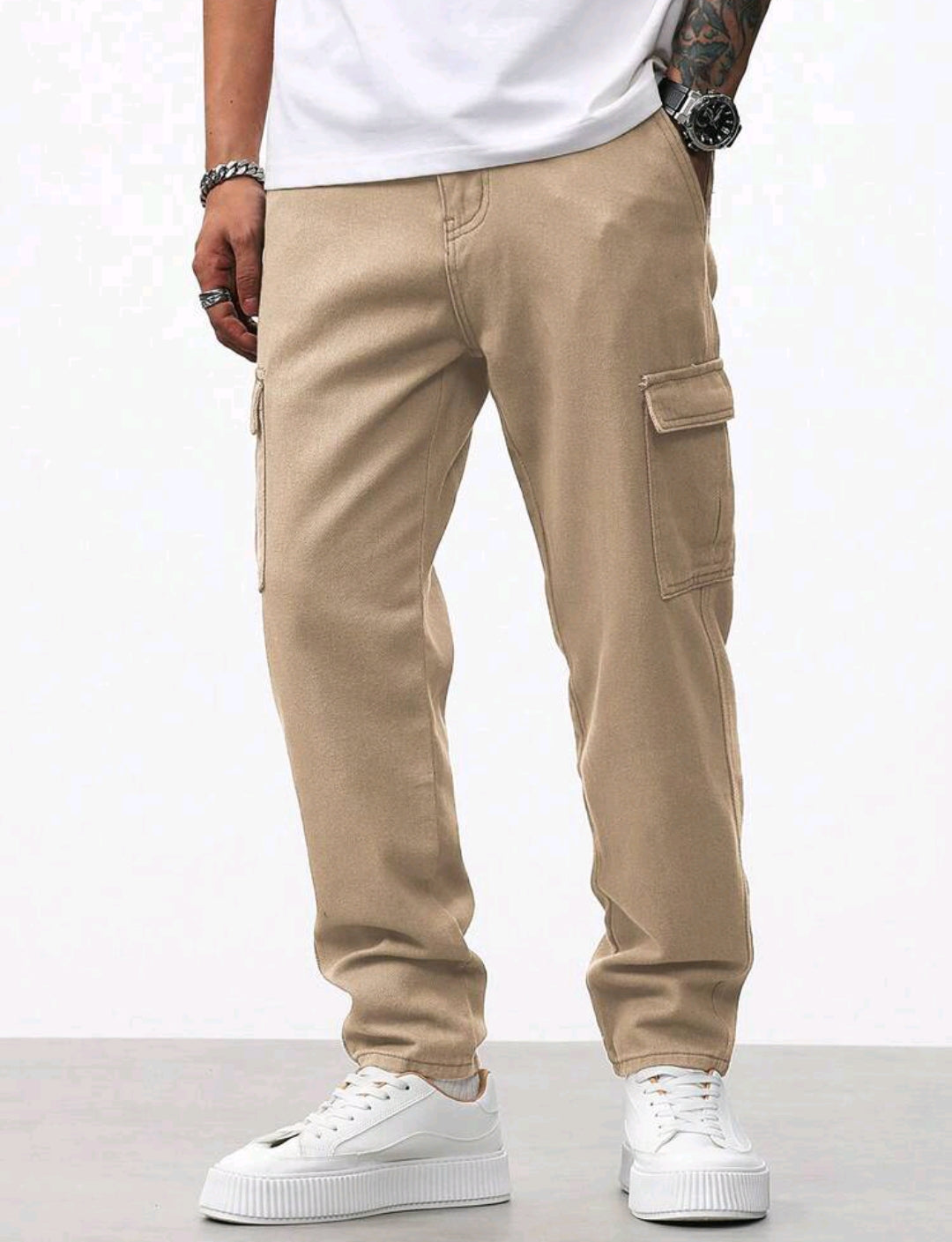 Men's straight leg cargo