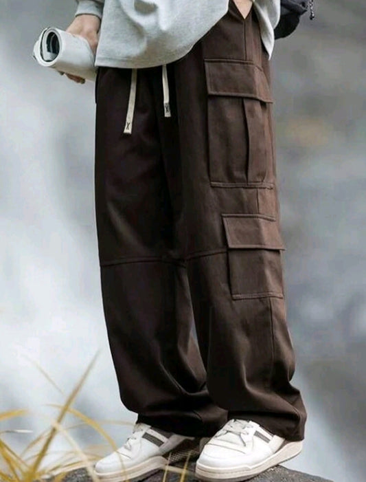 6 Pocket wide leg cargo