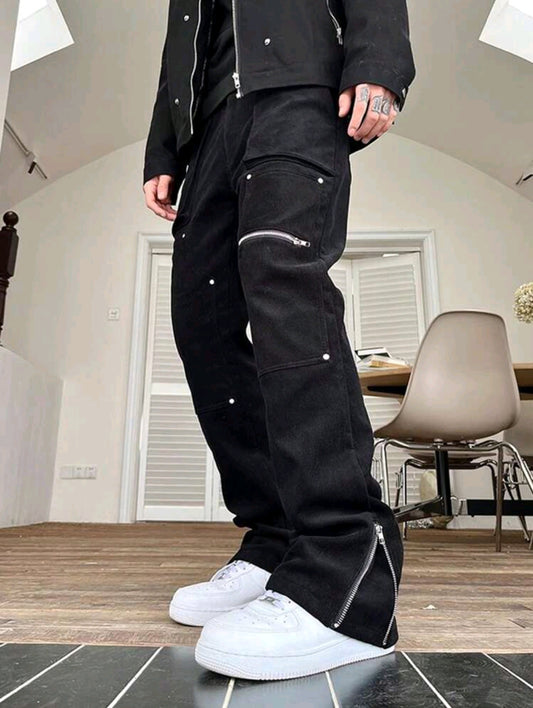 Slit zipper fancy Cargo