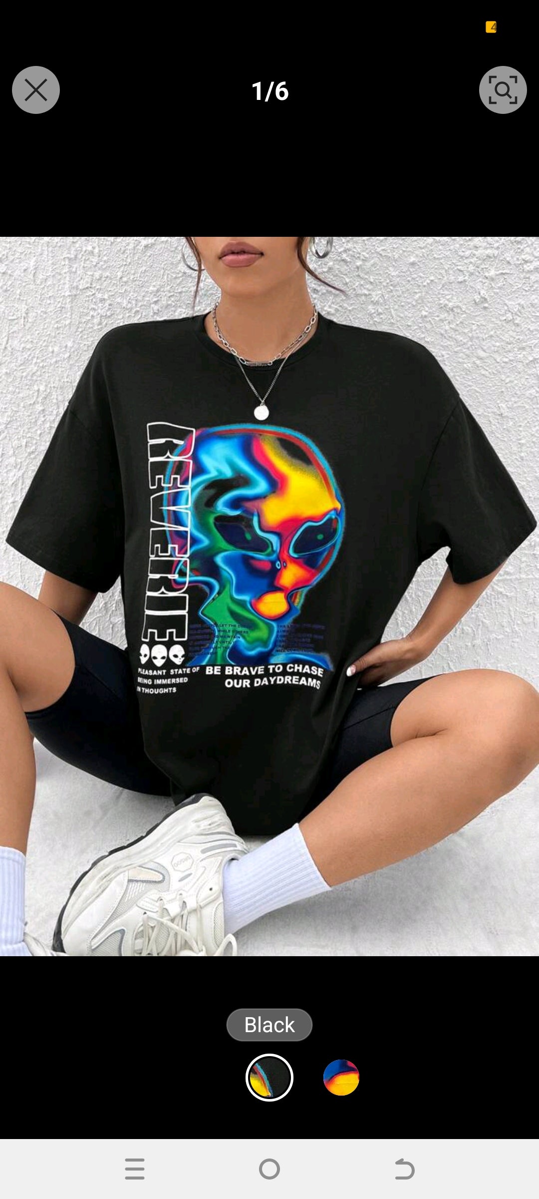 Reverie oversized tee