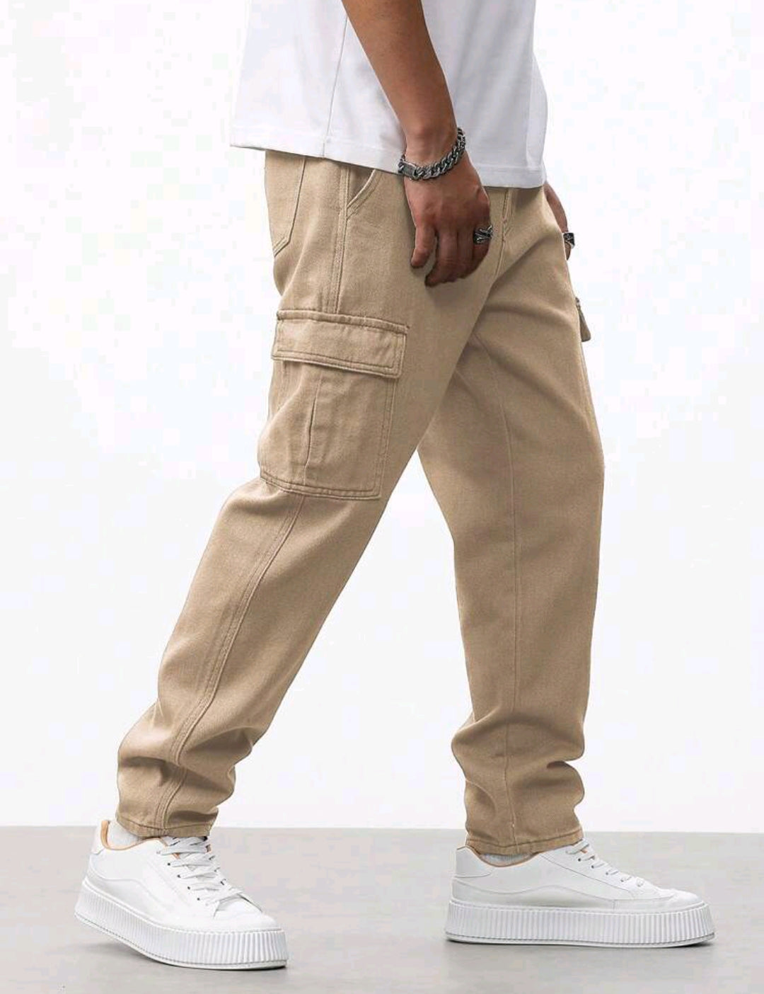 Men's straight leg cargo