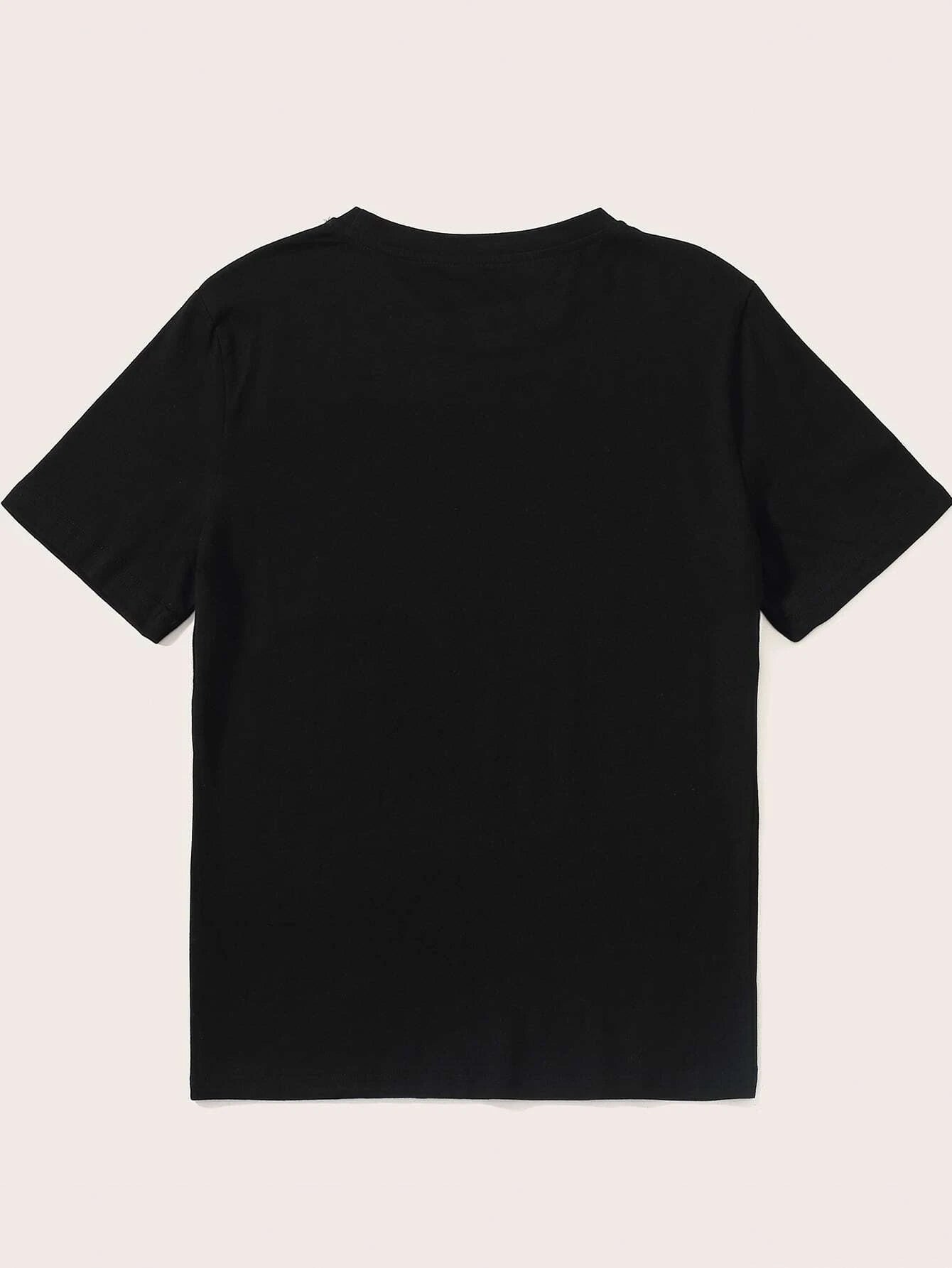 Bear And Letter Graphic Tee