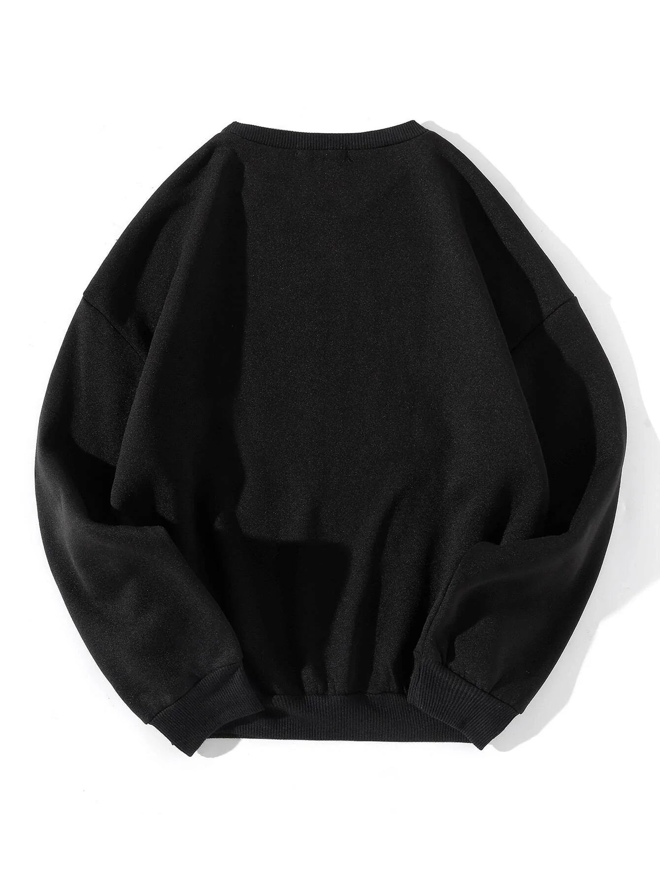 Letter Graphic Drop Shoulder Sweatshirt