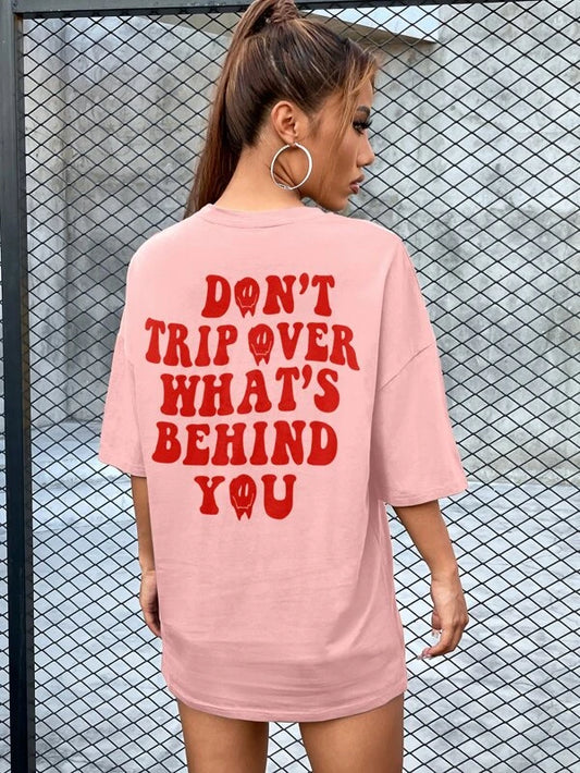 Cartoon Graphic Drop Shoulder Tee