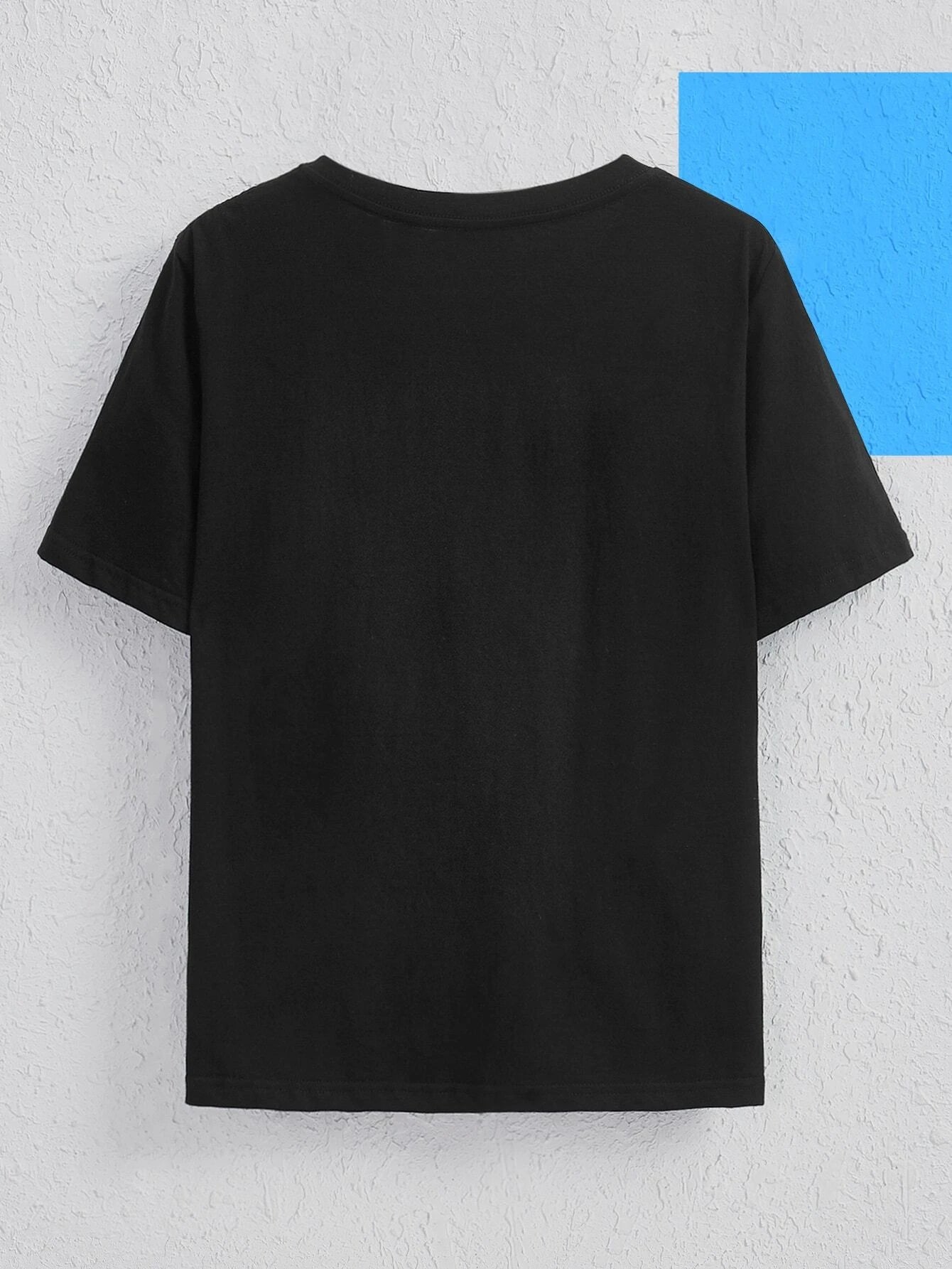 Skull Drop Shoulder  Graphic Tee