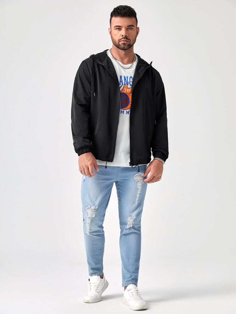 Zipper Jacket Black