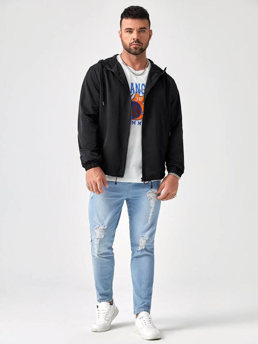 Zipper Jacket Black
