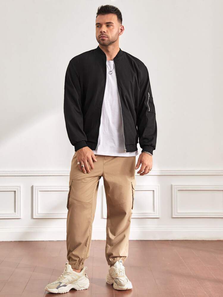 Bomber Black Jacket