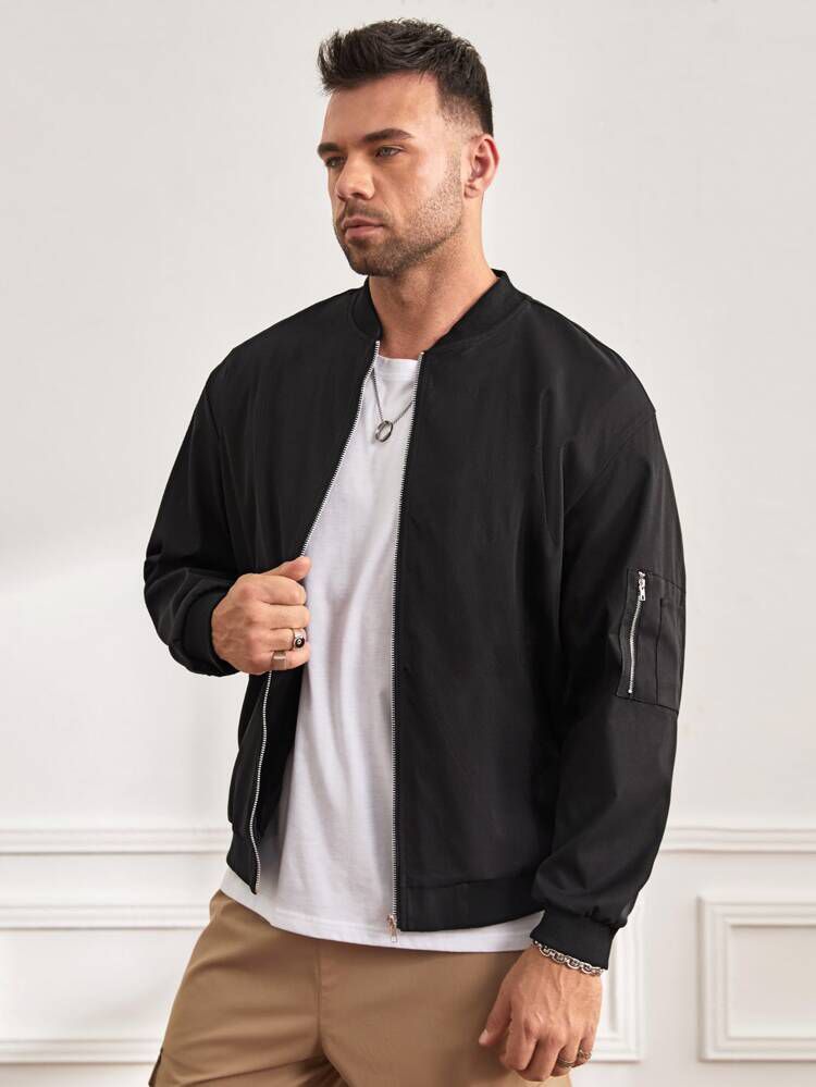 Bomber Black Jacket