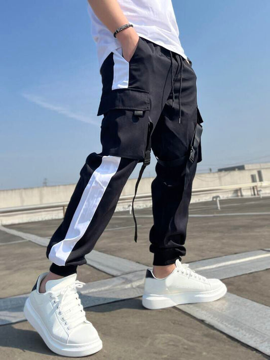 Premium Stripes Cargo Pants