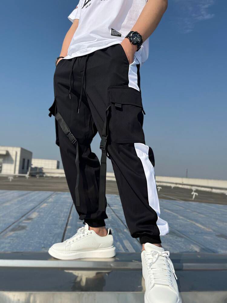 Premium Stripes Cargo Pants