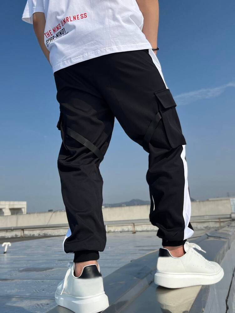 Premium Stripes Cargo Pants