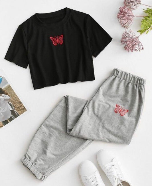 Butterfly twinset