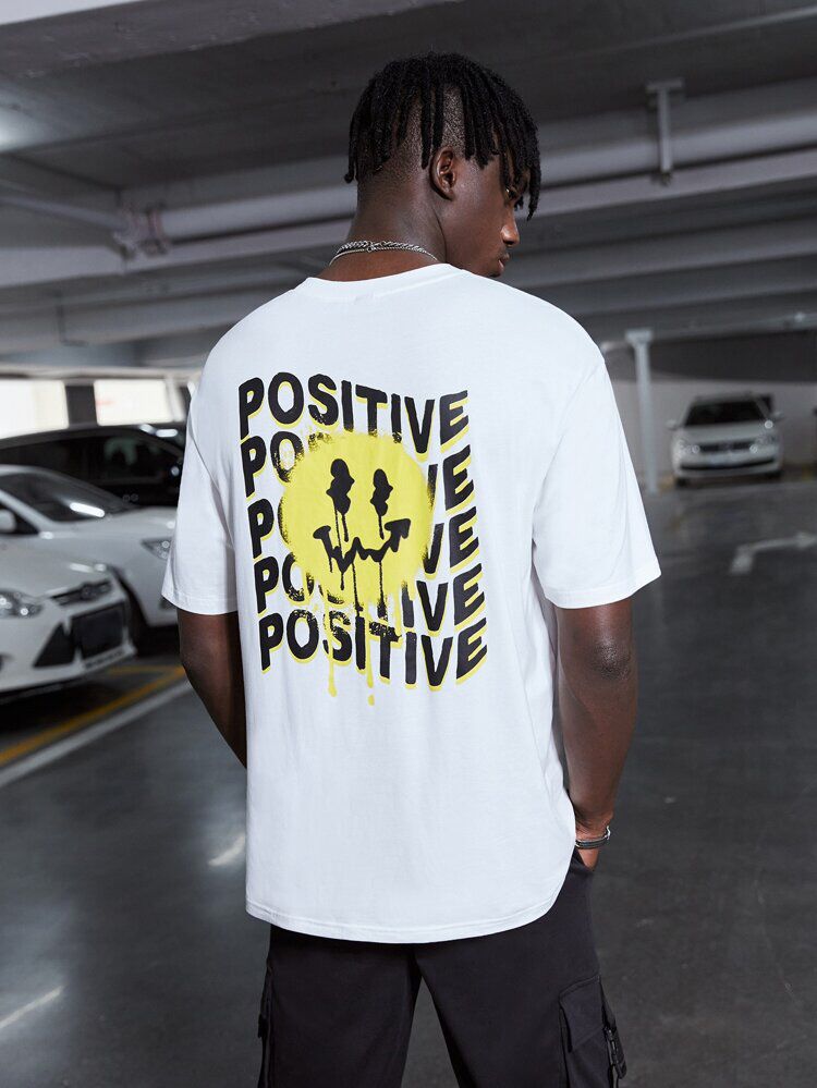 Drop Shoulder Graphic T-shirt