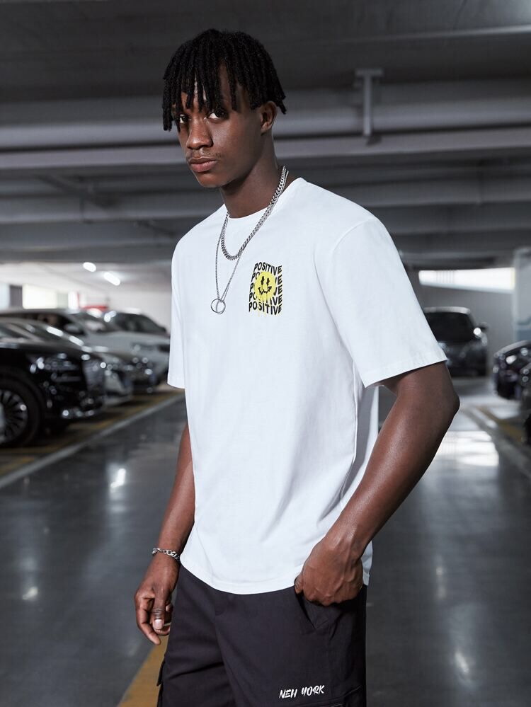 Drop Shoulder Graphic T-shirt