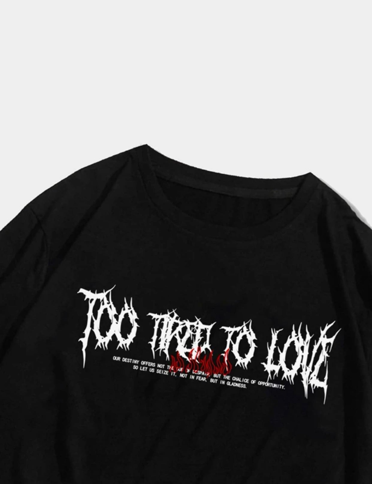 Letter & Graphic T-shirt