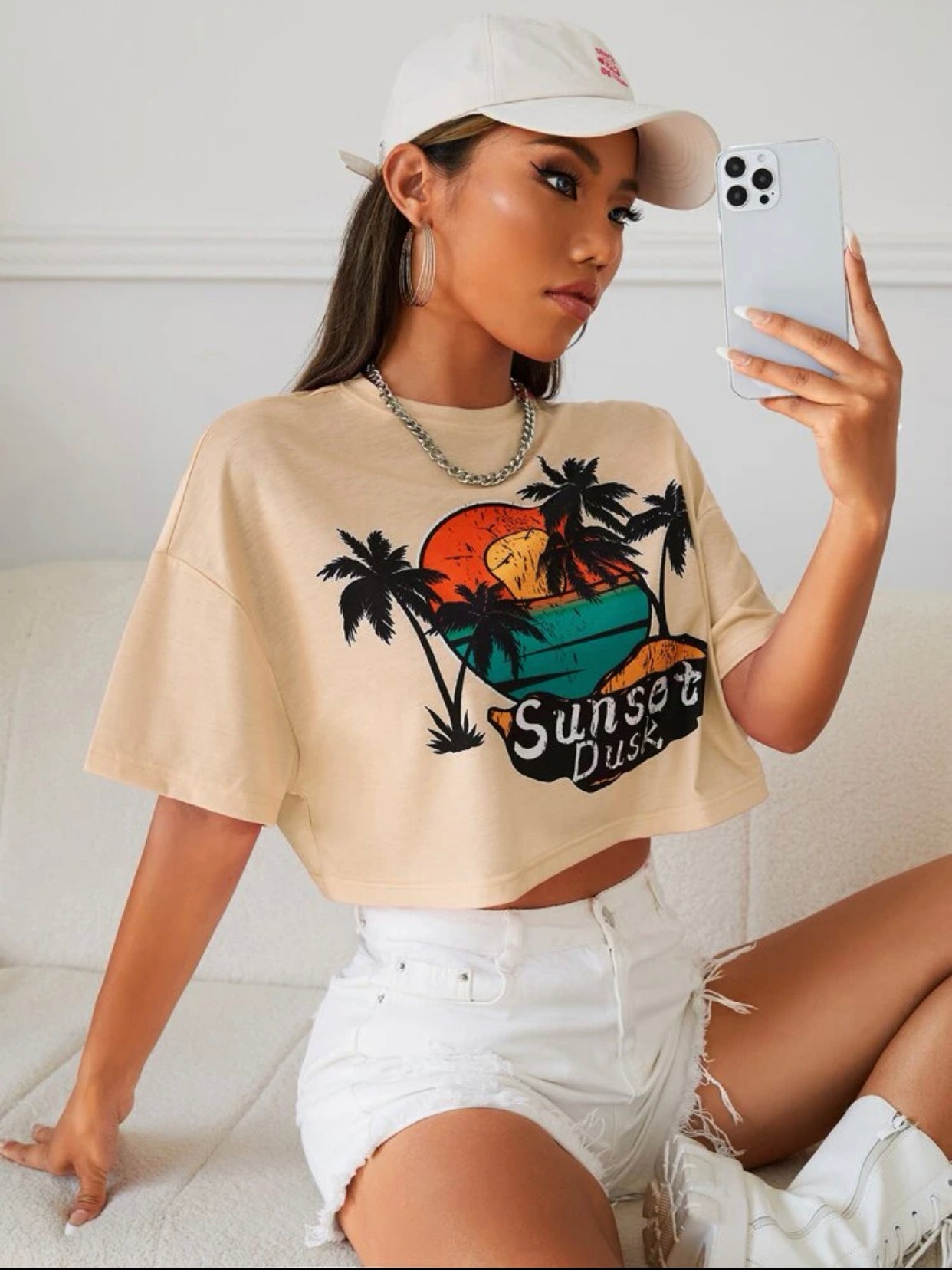 Sunset Croptop